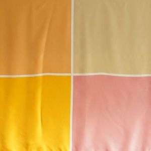 Hermes Quadri Sunrise 90cm Silk Scarf